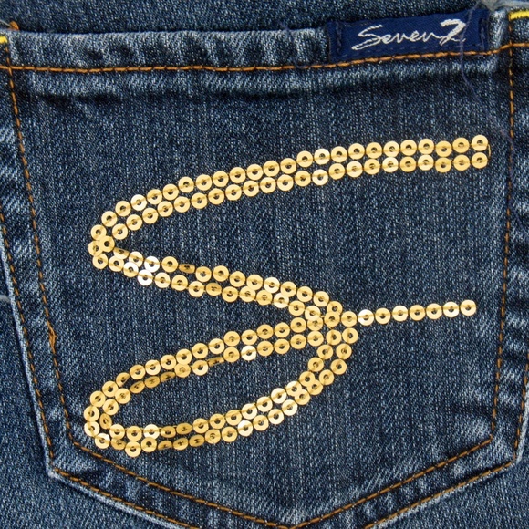 Seven7 - Premium - Bootcut - Dark Wash Sz 29 - Picture 4 of 7